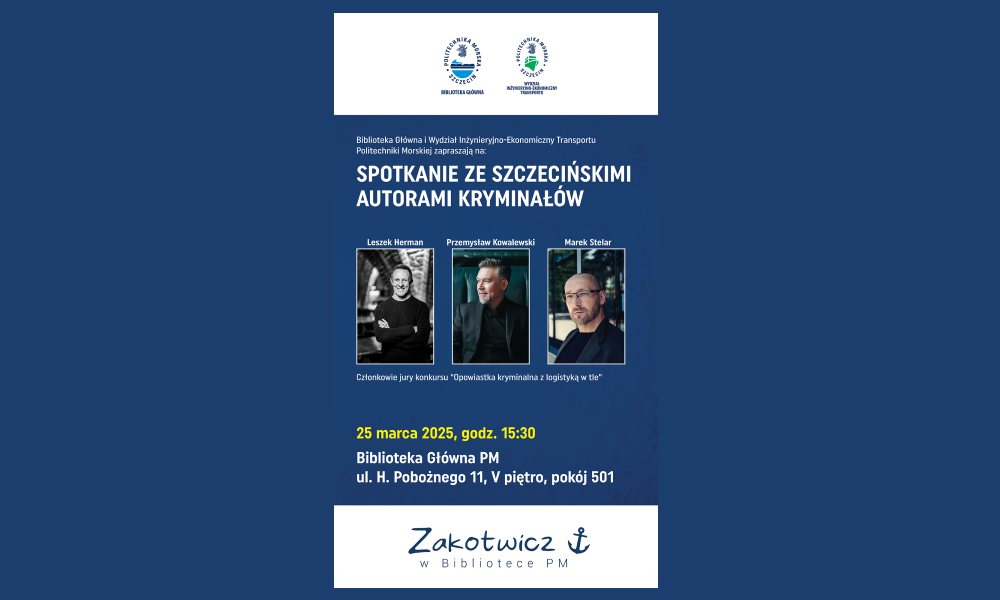 Spotkanie ze szczecińskimi autorami kryminałów